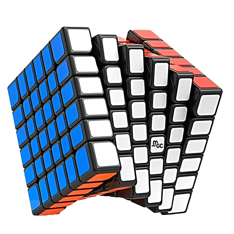 Cub Rubik 6x6x6 Moyu YongJun MGC Magnetic, culoare negru
