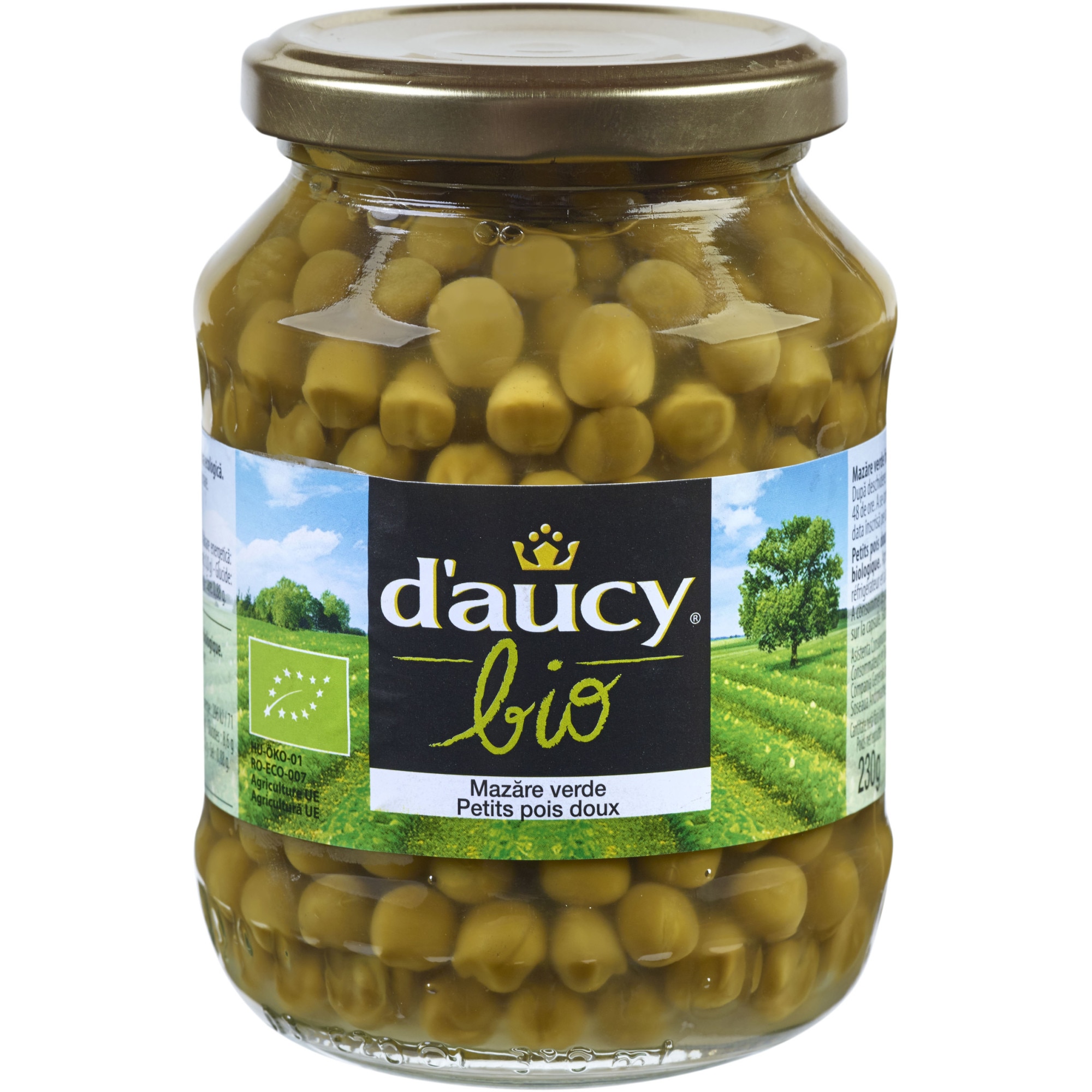 Mazare verde ECO Daucy, 330g