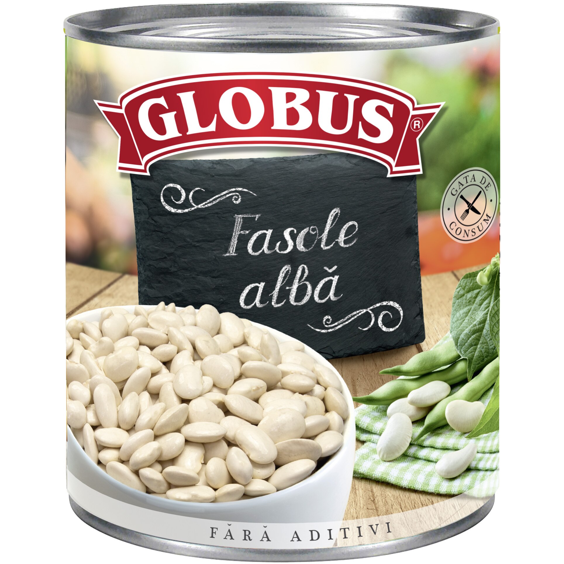 Fasole alba Globus, 4000g