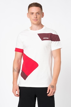 asics tricou cu decolteu la baza gatului si model colorblock albrosuviolet pruna imagen 4_2_
0