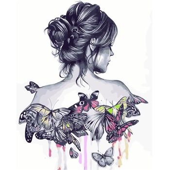 Pictura pe numere, panza 50 x 40 cm Pictura pe numere, panza 50 x 40 cm