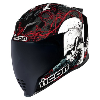 Casca moto ICON Airflite Skull 18, M Casca moto ICON Airflite Skull 18, M