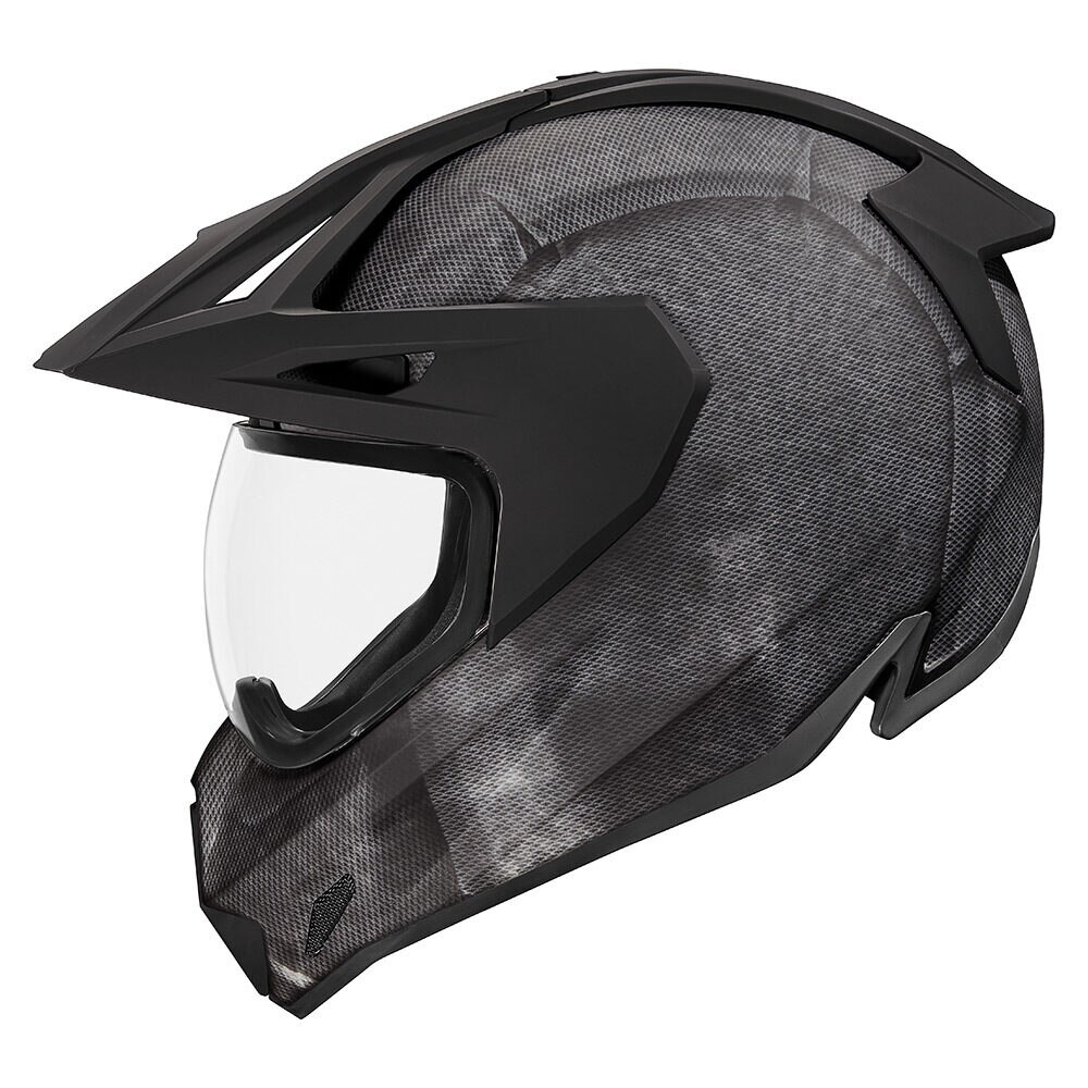 Casca moto ICON Variant Pro Construct, Negru, M
