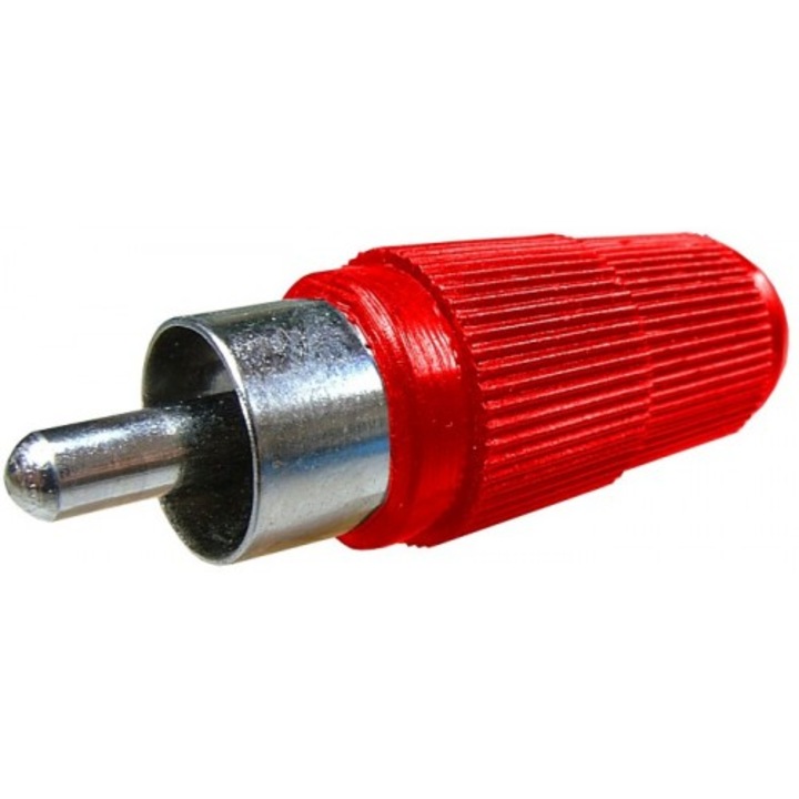 Conector RCA tata, rosu, 122141
