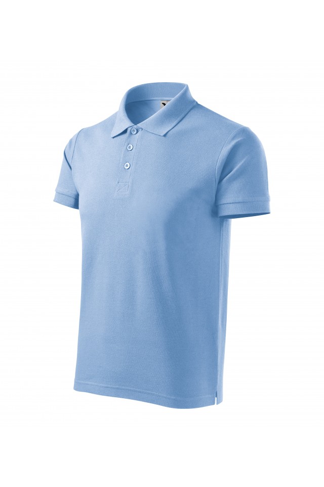 Tricou polo pentru barbati, Albastru deschis, 215-15, Albastru