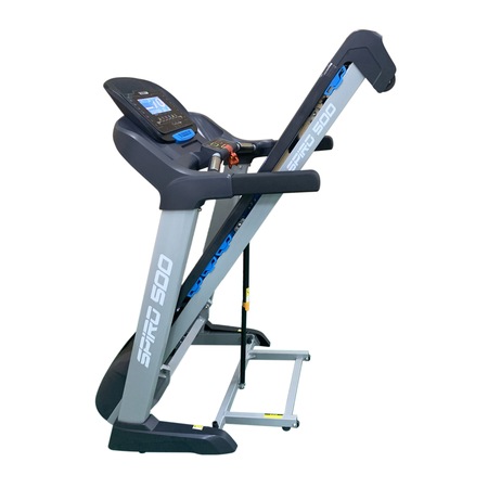 Banda de alergat electrica Housefit HB 9857EL, viteza max 18km/h, greutate max utilizator 130 kg