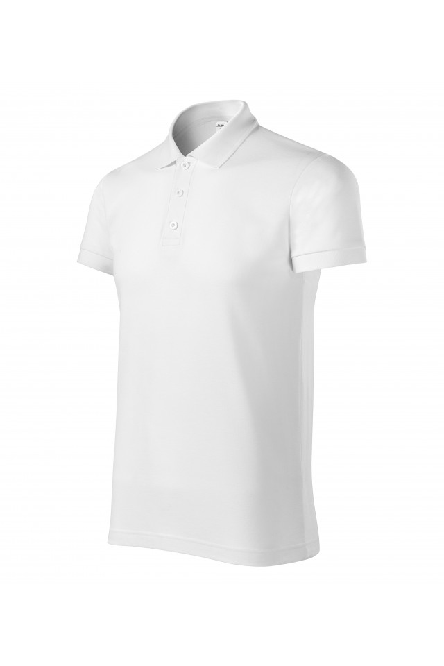Tricou polo pentru barbati, Alb, P21-00, Alb