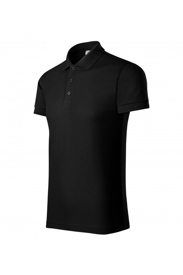 Tricou polo pentru barbati, Negru, P21-01, Negru
