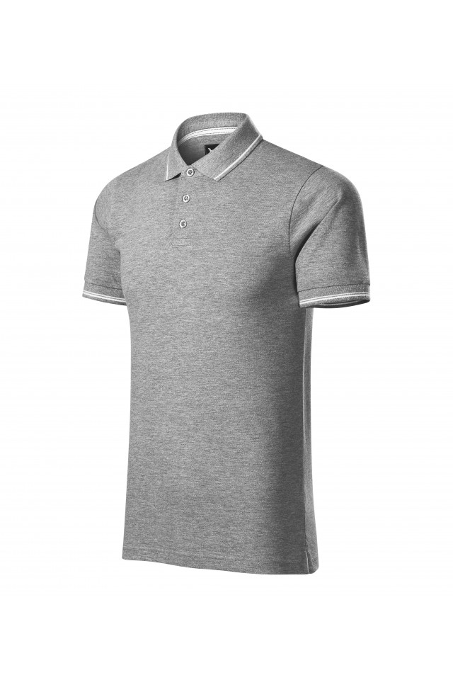 Tricou polo pentru barbati, Gri inchis, 251-12, Gri