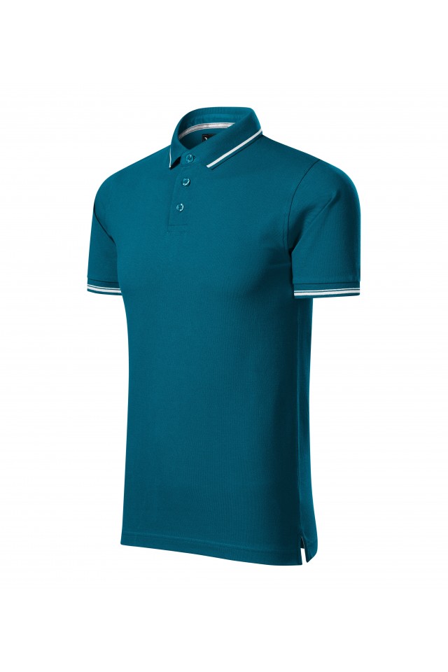 Tricou polo pentru barbati, Albastru petrol, 251-93, Albastru