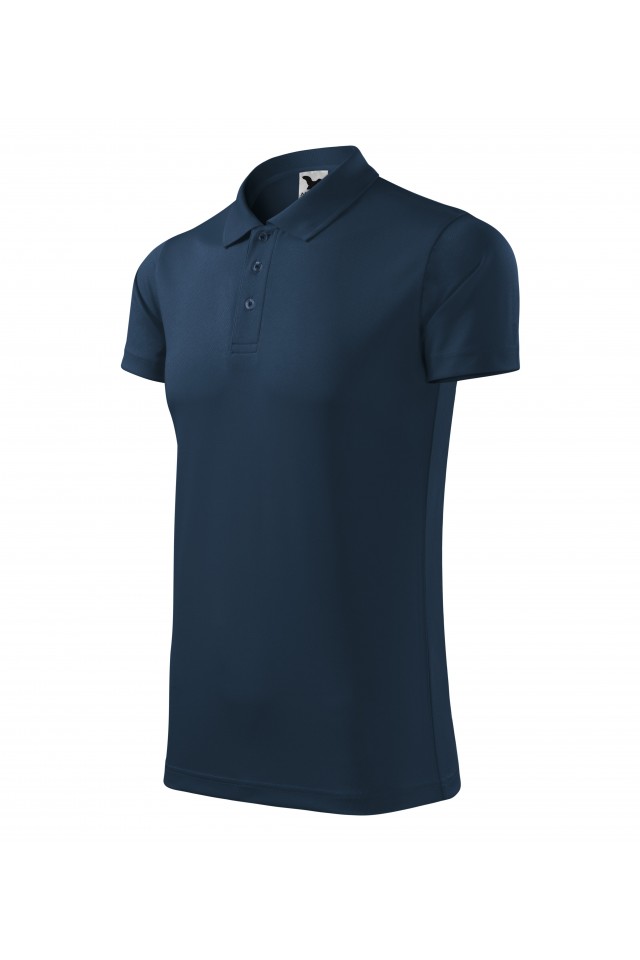 Tricou polo pentru barbati, Albastru marin, 217-02, Albastru