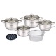 Set de oale Madeline Cooking by Heinner, 10 piese, inox, inductie