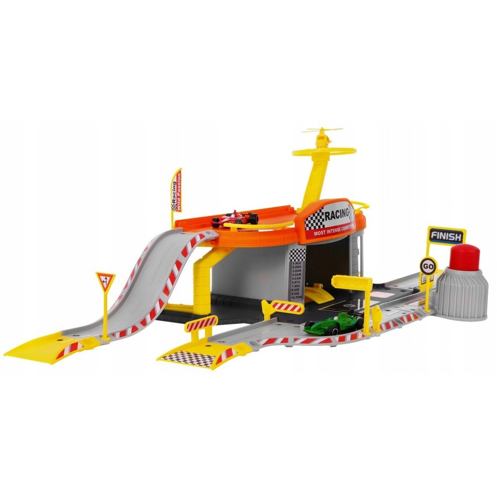 Set de joaca Statie Pitstop Malipen pentru masinute de curse