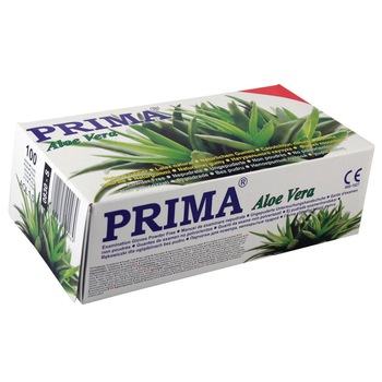 Manusi cu Aloe Vera Nepudrate, din latex, culoare verde, marimea L, 100 bucati/set Manusi cu Aloe Vera Nepudrate, din latex, culoare verde, marimea L, 100 bucati/set