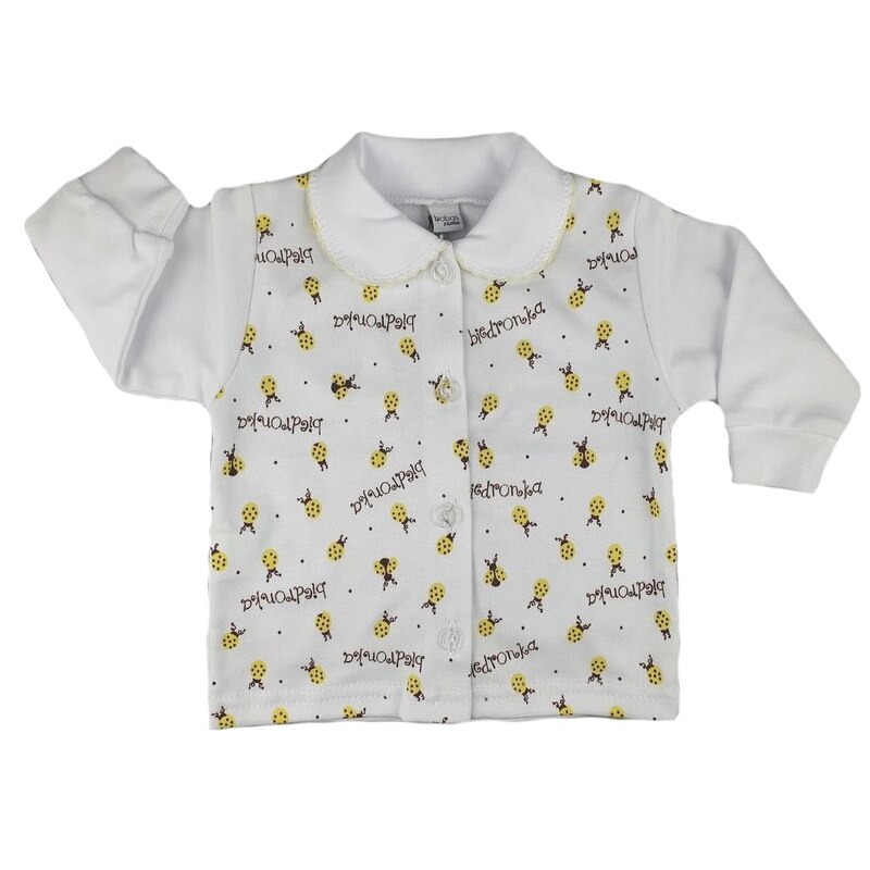 Bluza cu maneca lunga pentru bebelusi Koala Baw 813KA, Alb
