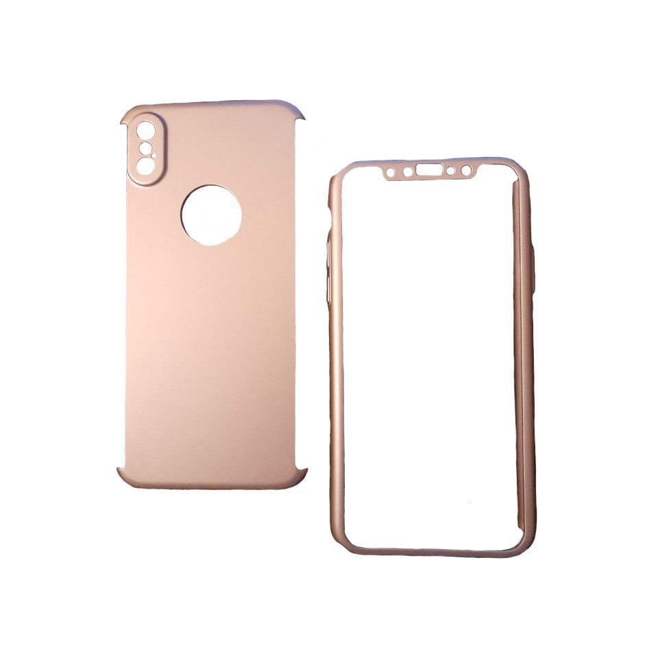 Husa Iphone X, roz, 14.4 cm inaltime