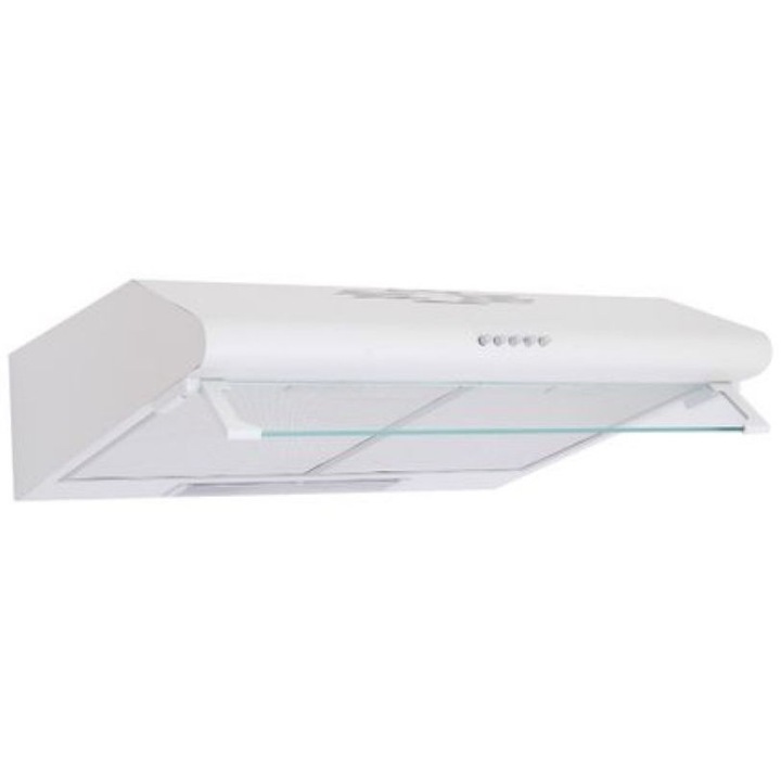 Hota clasica Studio Casa Olymp, 185 W, 2 motoare, 3 viteze, absorbtie 310 mc/h, 60 cm, filtru lavabil, Alb