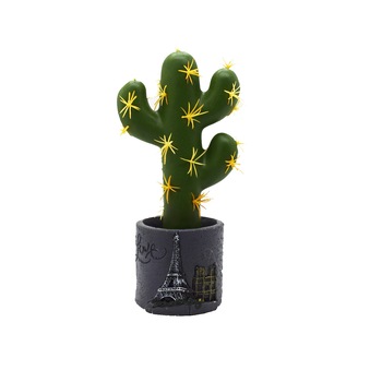 Cactus artificial, Naimeed D2835, culoare verde, 22x8 cm Cactus artificial, Naimeed D2835, culoare verde, 22x8 cm