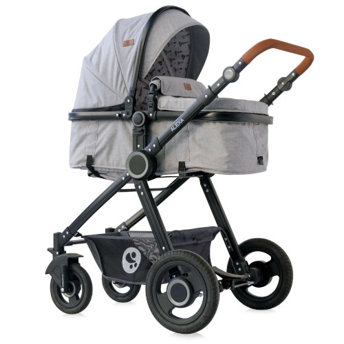 Carucior Lorelli 3 in 1 Alexa, Colectia 2020, Light Grey
