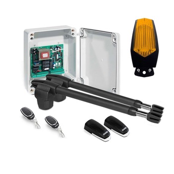 Kit automatizare poarta batanta Motorline LINCE 600 - 230V, 250 Kg/canat, 4 m/canat, 180 W Kit automatizare poarta batanta Motorline LINCE 600 - 230V, 250 Kg/canat, 4 m/canat, 180 W