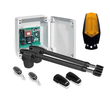 Kit automatizare poarta batanta Motorline LINCE 400 - 230V, 250 Kg/canat, 3 m/canat, 180 W