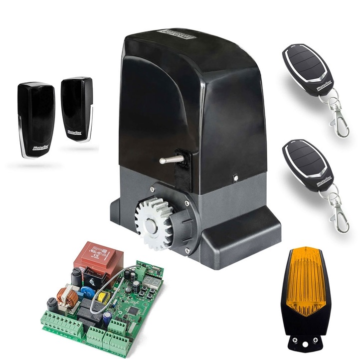 Tolókapu automatika készlet Motorline KIT OL2000, 110/230 V, 2000 Kg, 1000 W