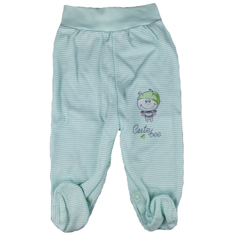Pantaloni cu botosei pentru baieti Koala Gucio 04-604T, Turcoaz, Turcoaz, 74 CM