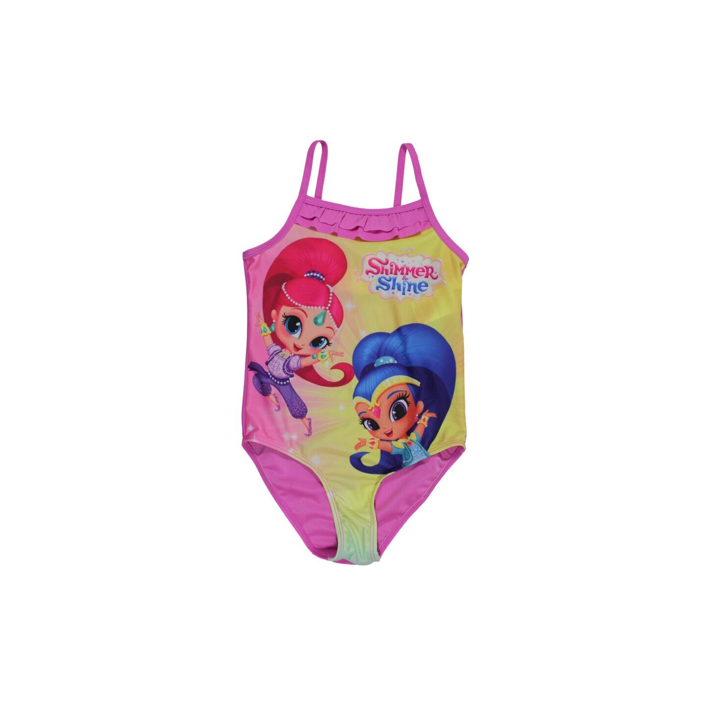Costum de baie, Shimmer si Shine, roz