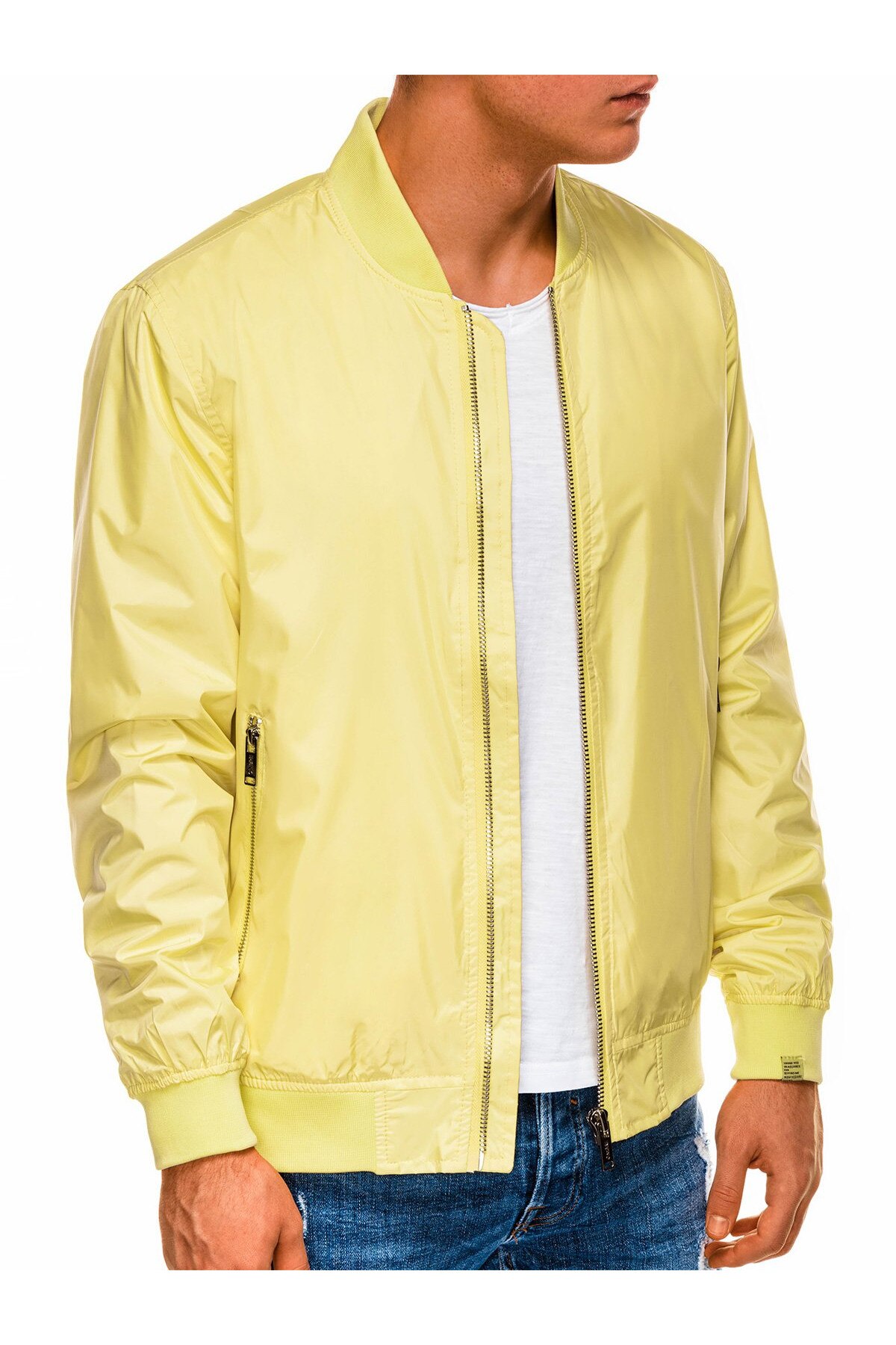 Geaca barbati C439 - galben, Galben, 2XL