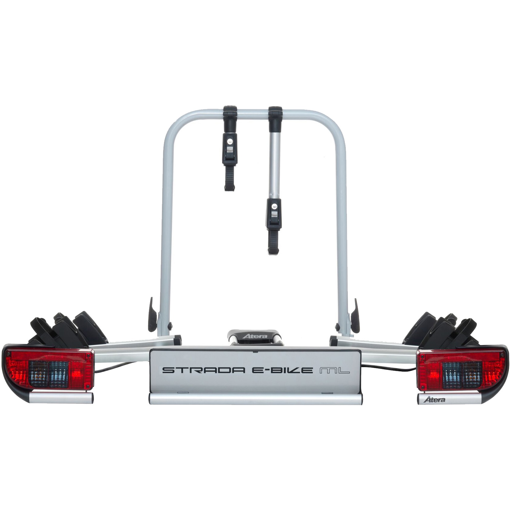 Suport pentru 2 biciclete Atera Strada Sport E-Bike ML , prindere pe carlig remorcare