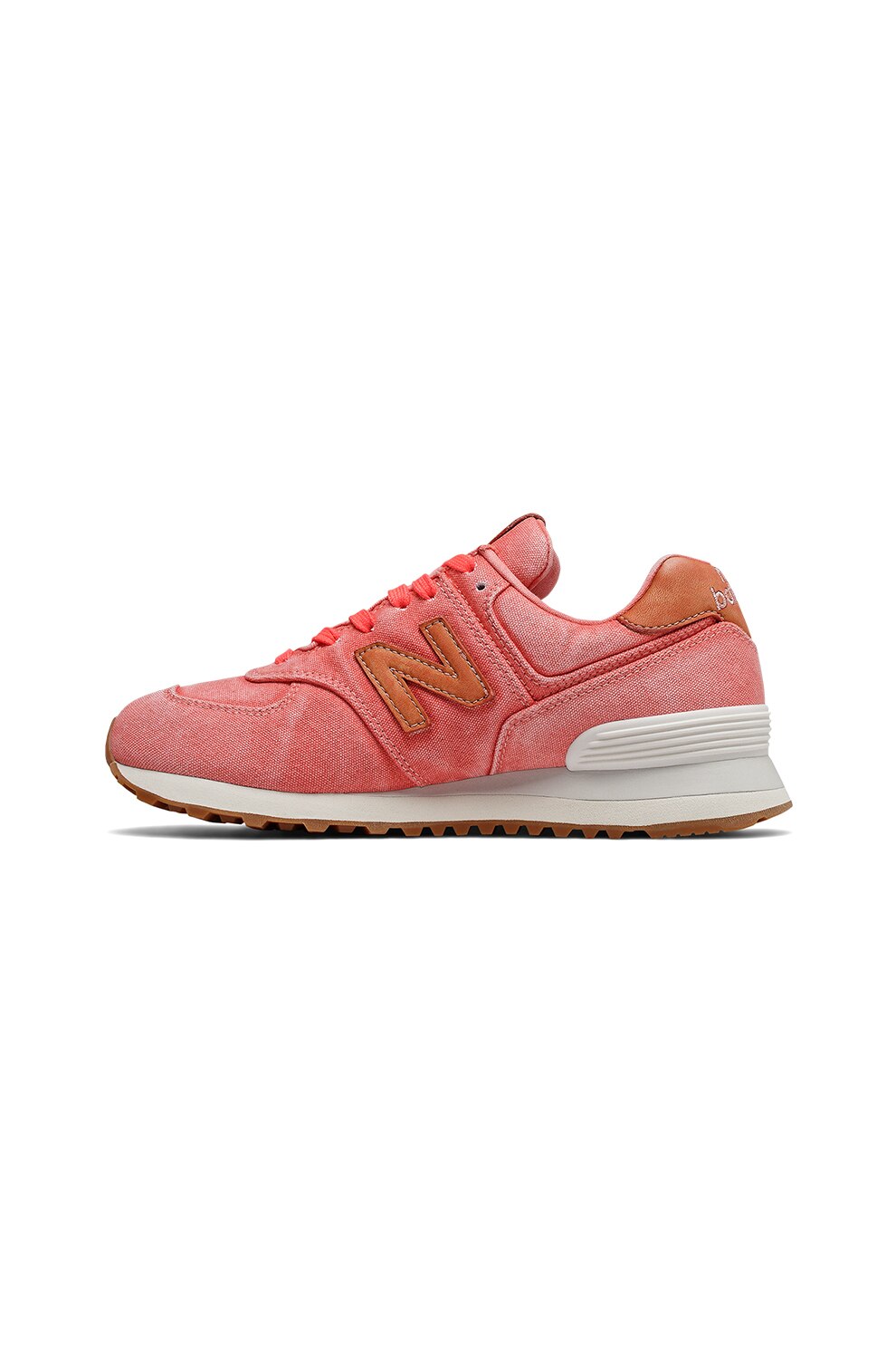 New Balance, Pantofi sport cu insertii de piele 574