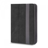 Husa piele ecologica Fantasia pentru tablete de 7 si 8 inch, Black