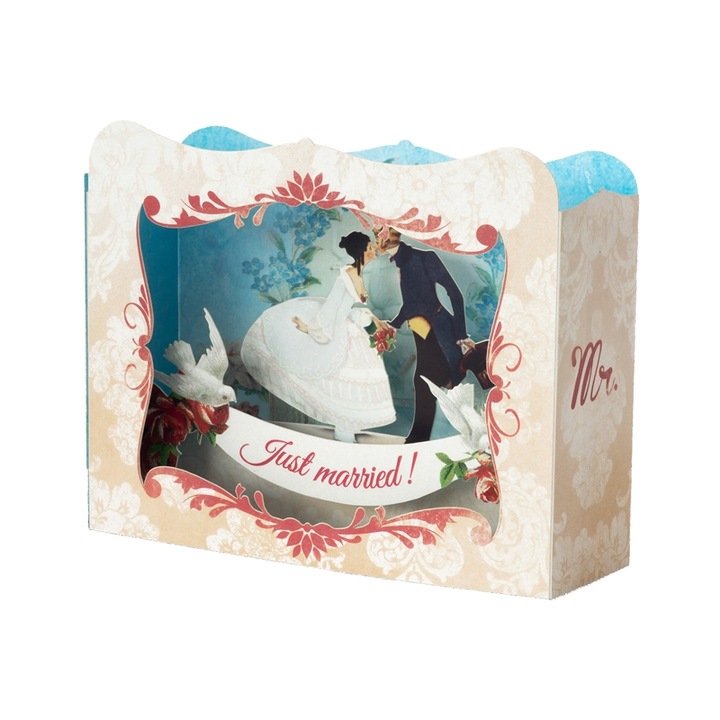 3D kártya Gespaensterwald, Just married