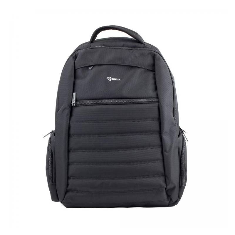 Geanta laptop, SBOX, 17", Negru