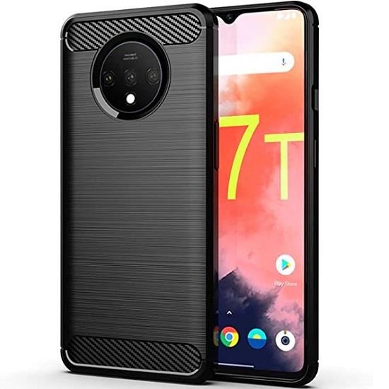 Husa OnePlus 7T - iberry Carbon Black