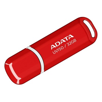 Memorie USB ADATA UV150, 32GB, USB 3.2, rosu Memorie USB ADATA UV150, 32GB, USB 3.2, rosu