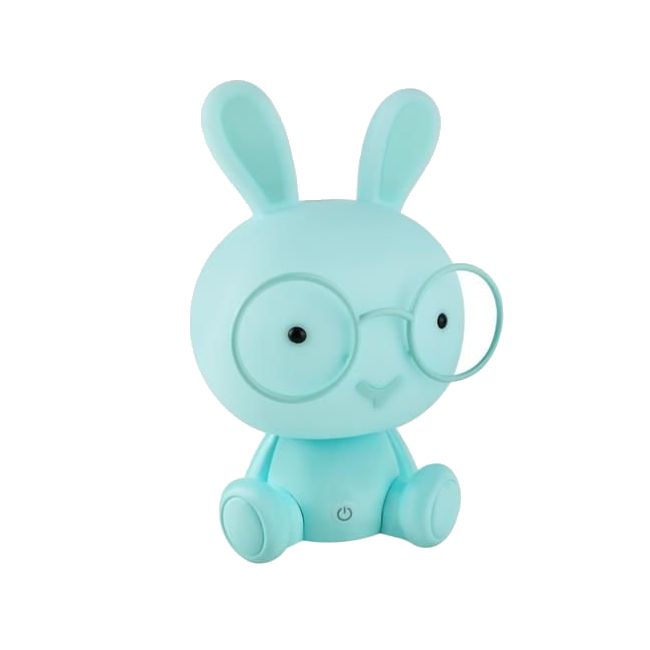 Lampa de veghe Iepuras, Iso Trade, Albastru