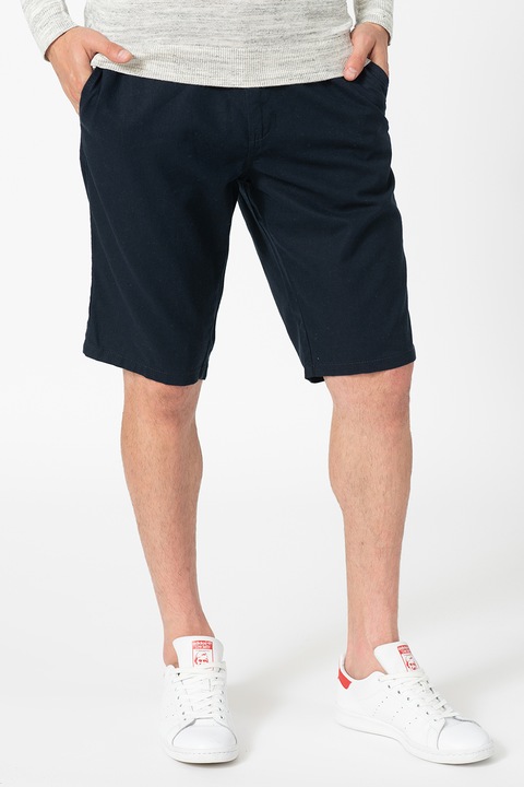 Tom Tailor, Lentartalmú chino bermudanadrág, Tengerészkék