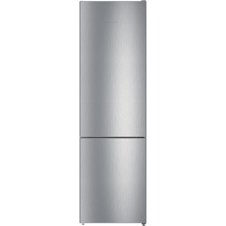 Liebherr CNel 4813 Alulfagyasztós kombinált hűtőszekrény, 338 liter, 201cm, E energiaosztály, No Frost, Inox