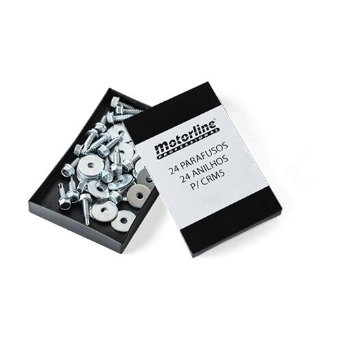 Set suruburi si saibe pentru montarea cremalierei Motorline CRM5 MCP24