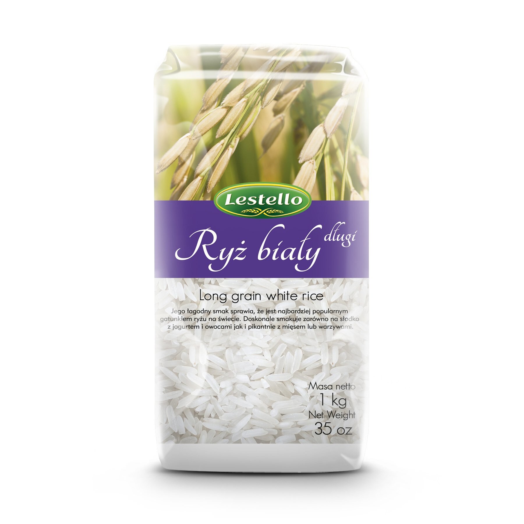 Orez alb cu bob lung 1kg LST