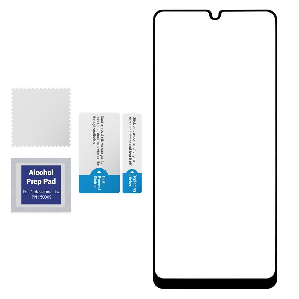 Folie de protectie Lemontti Sticla Full Fit pentru Samsung Galaxy A31, Black