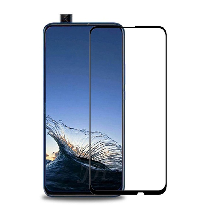 Mobile Tech Protection 11D Védőfólia készlet, 2 db-os, Huawei P SMART Z, teljes fedés, Full Glue, enyhén ívelt élek