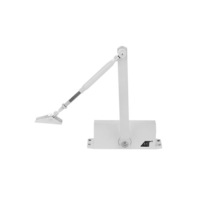 Amortizor hidraulic cu brat pentru inchidere usa, 40-60kg, alb