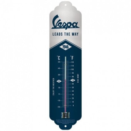 Termometru metalic - Vespa Leads the Way