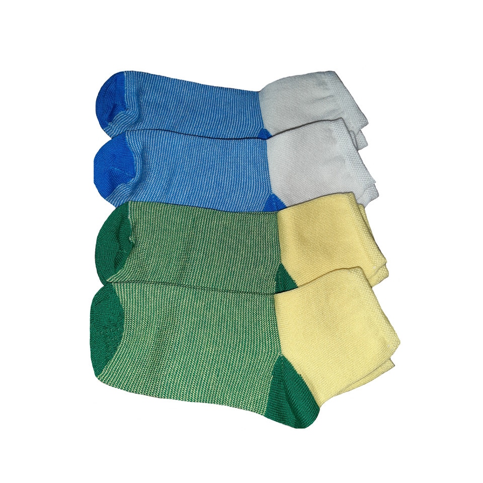 Set 4 perechi sosete multicolor, pentru copii, Paco, 30-32