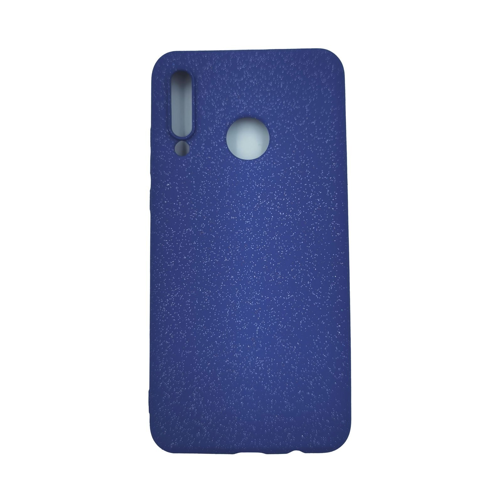 Husa silicon Huawei P30 Lite Matte Glitter, Antisoc, TPU, Viceversa Albastru