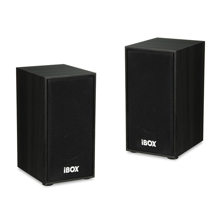 IBox IGLSP1B Speaker Black Wood, 254785, Hangszóró