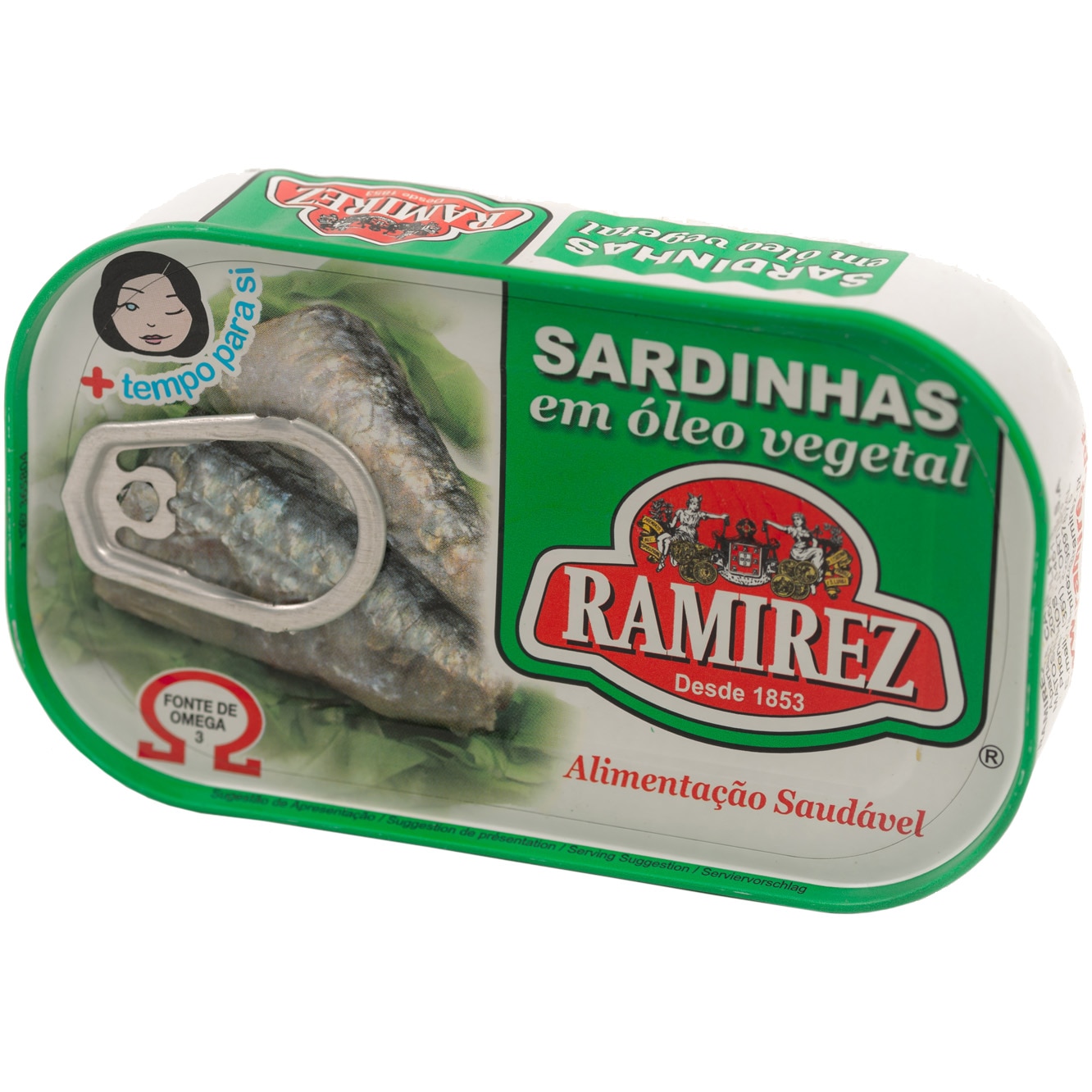 Sardine in ulei vegetal Ramirez, 125g