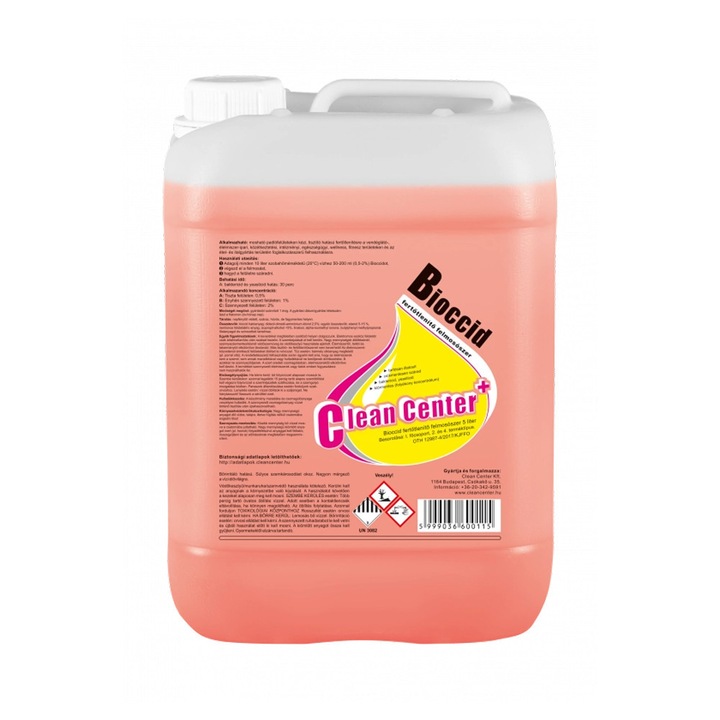 Agent de curatare dezinfectant, Bioccid, 5 litri